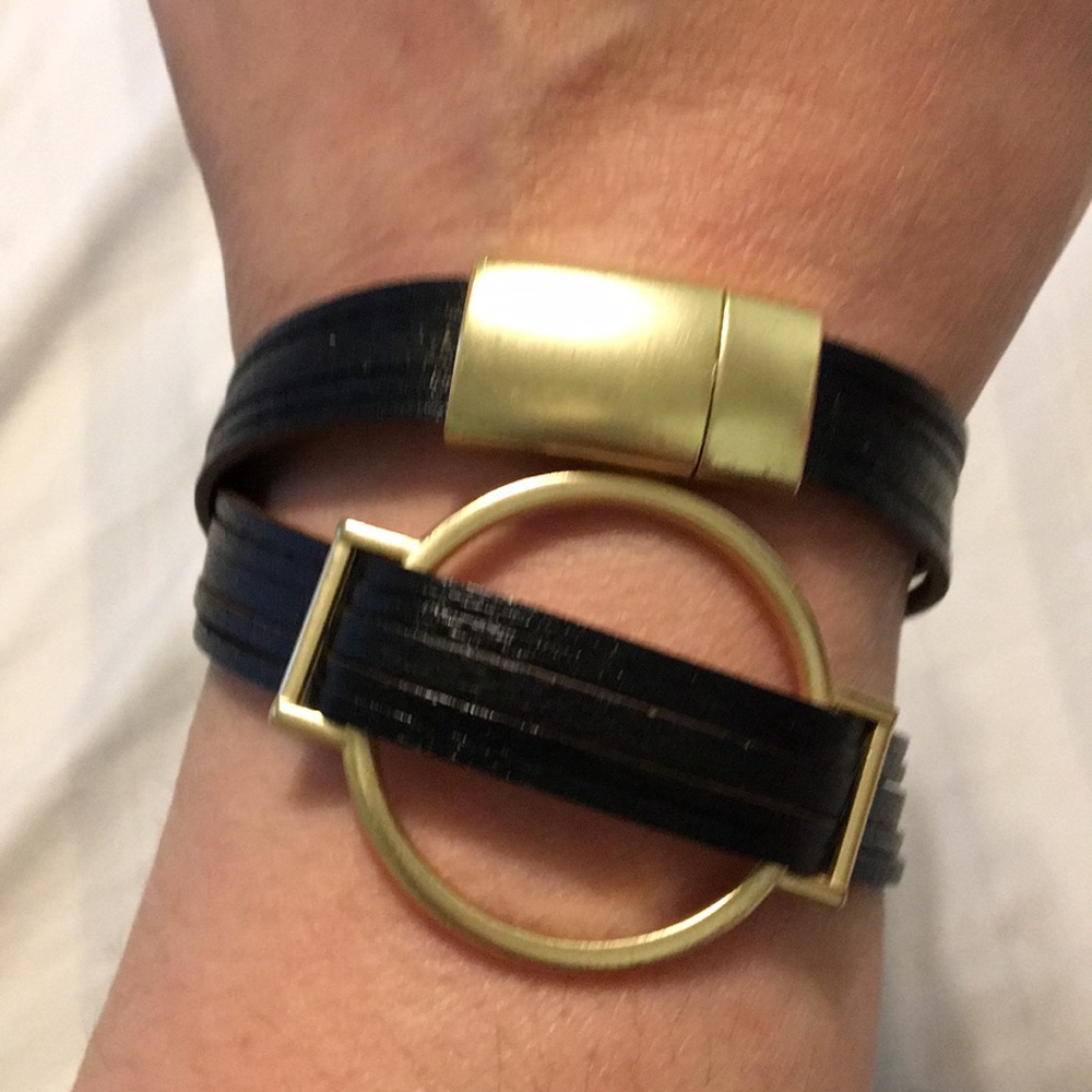 Leather Wrap Bracelet